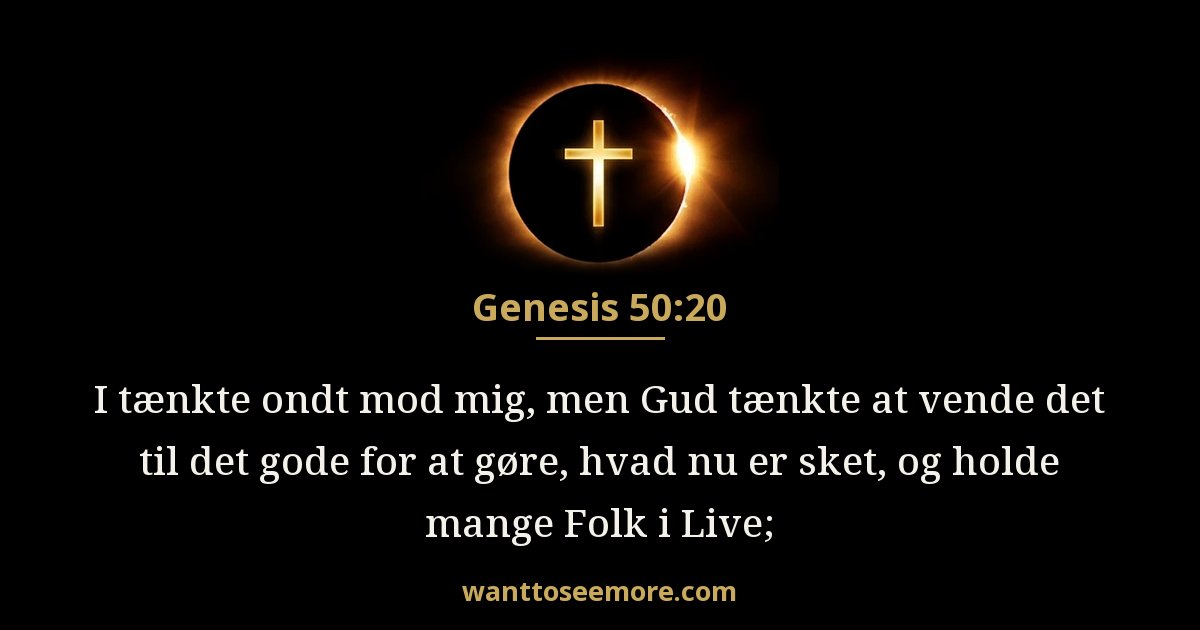 Genesis 50:20
