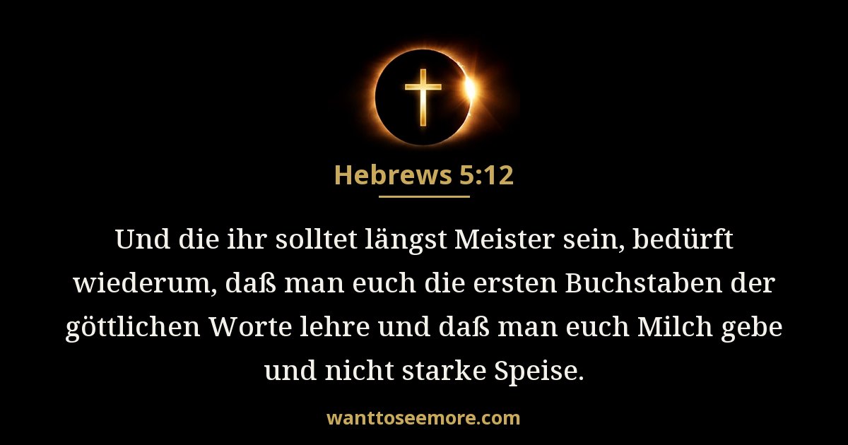 Hebräer 5:12
