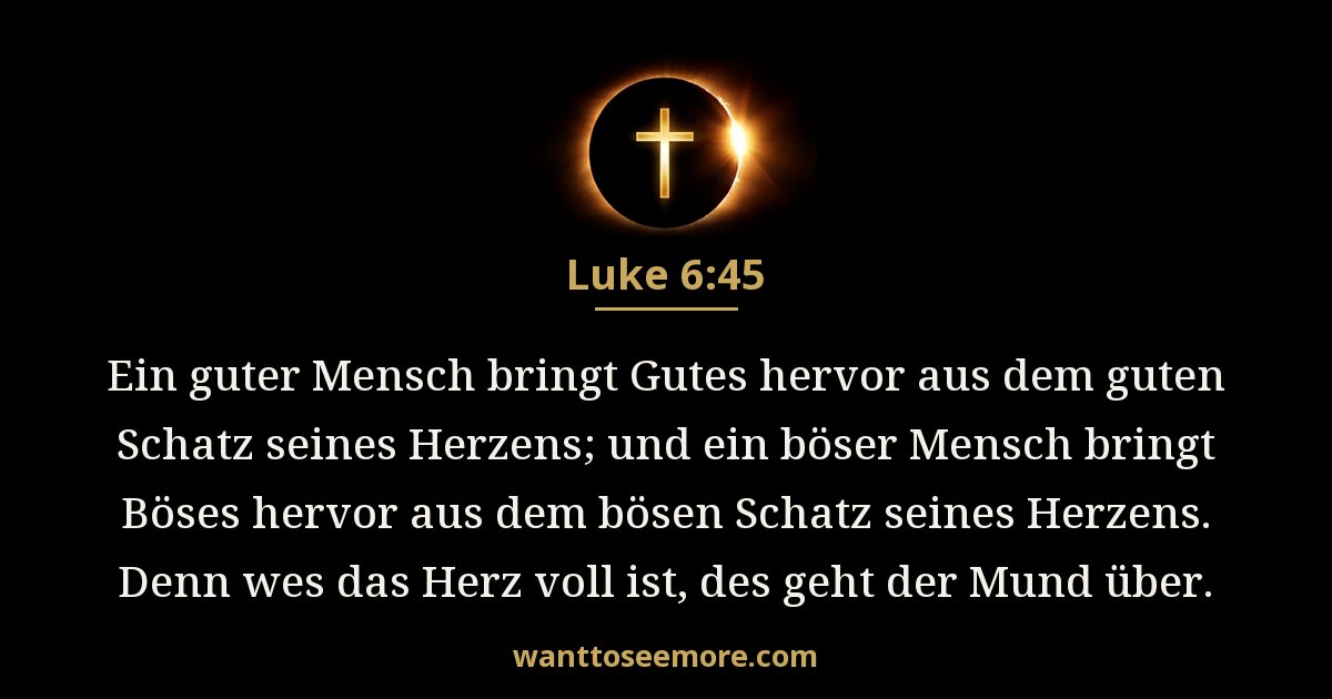 Luke 6:45