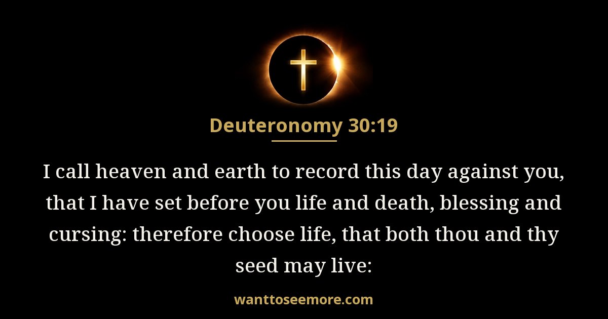 Deuteronomy 30:19