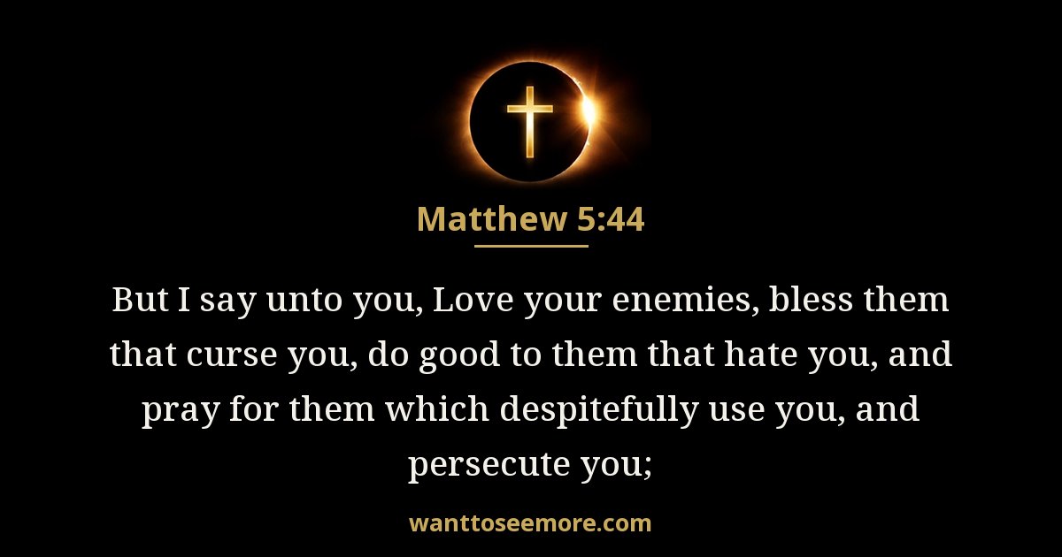 Matthew 5:44
