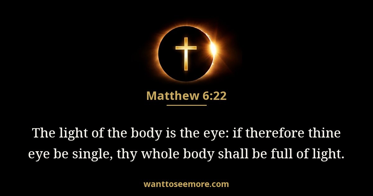 Matthew 6:22