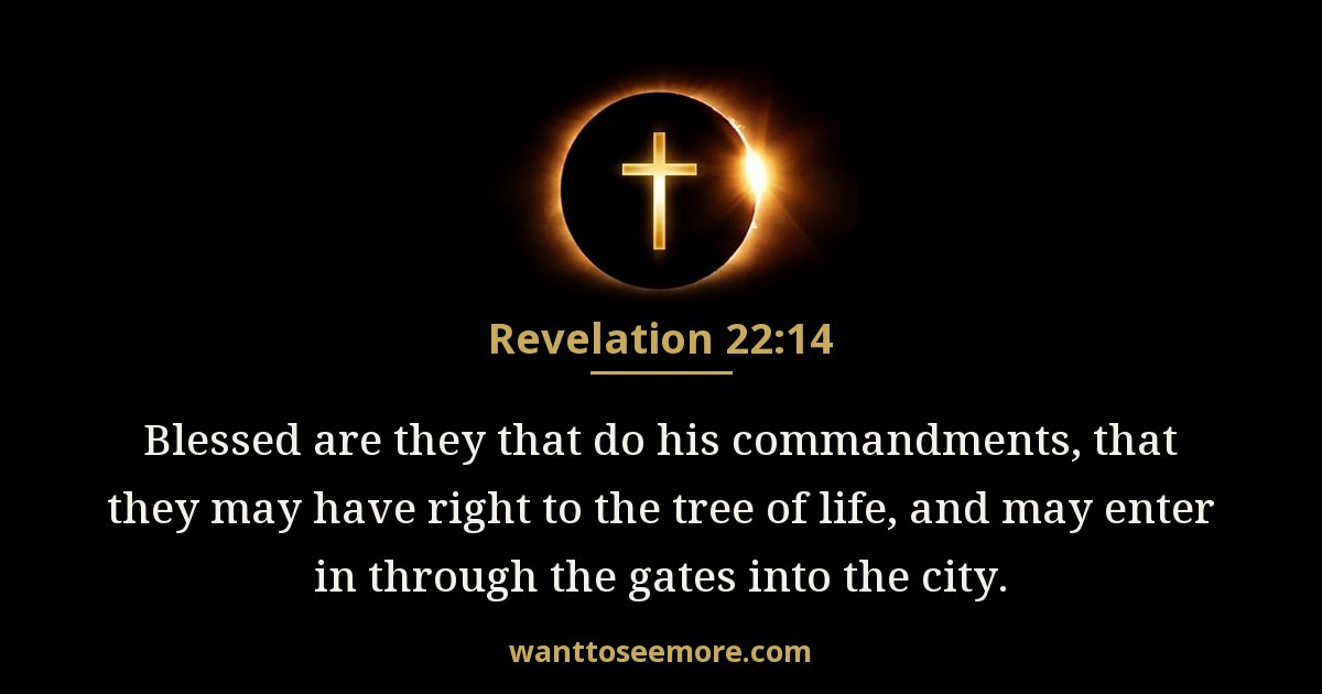 Revelation 22:14