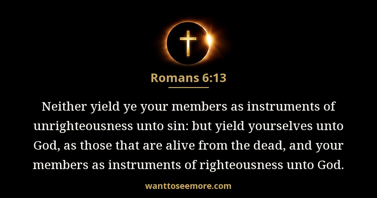Romans 6:13