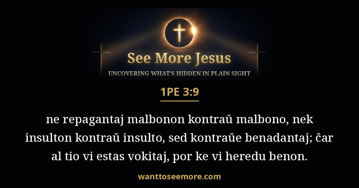 1 Peter 3:9