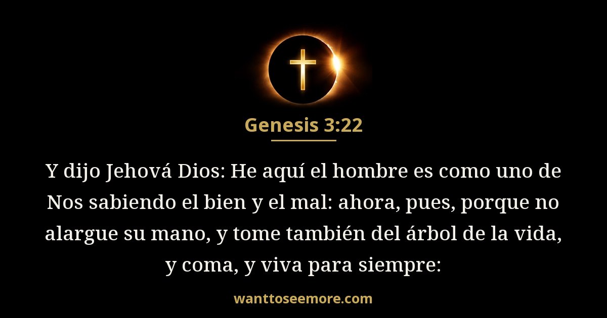 Génesis 3:22