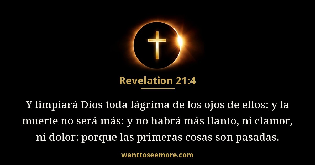 Apocalipsis 21:4