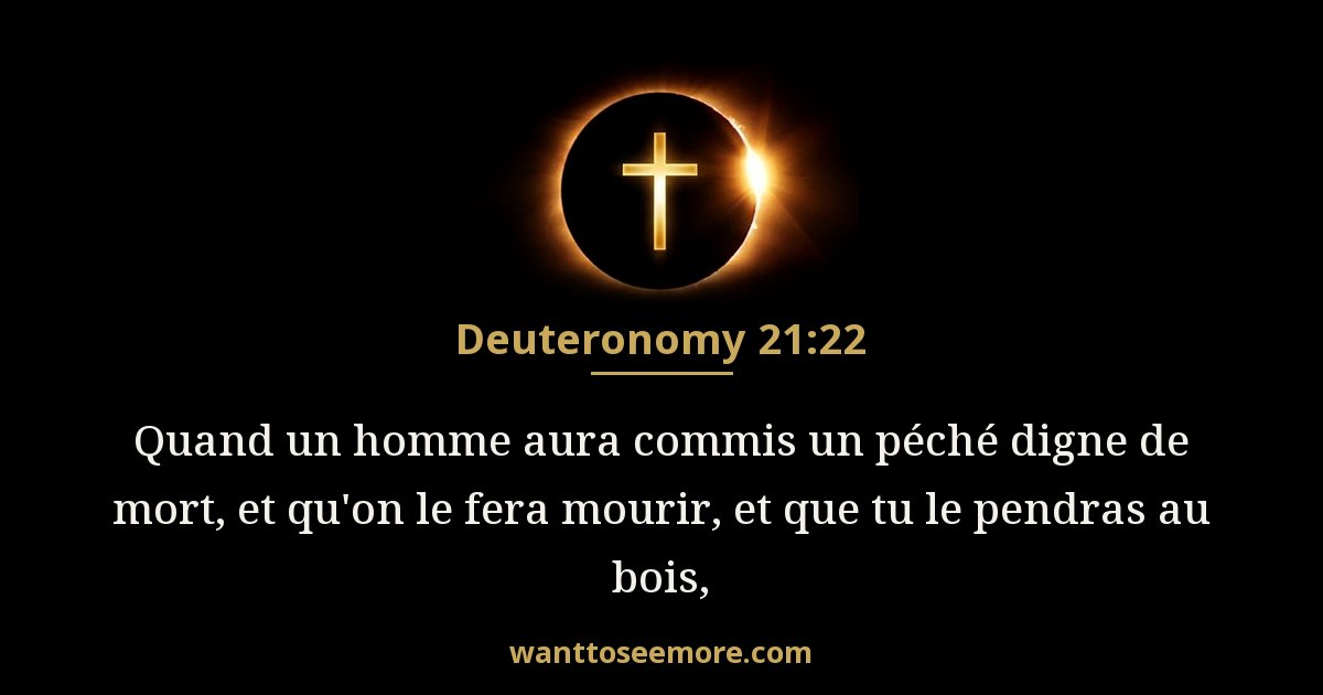 Deuteronomy 21:22