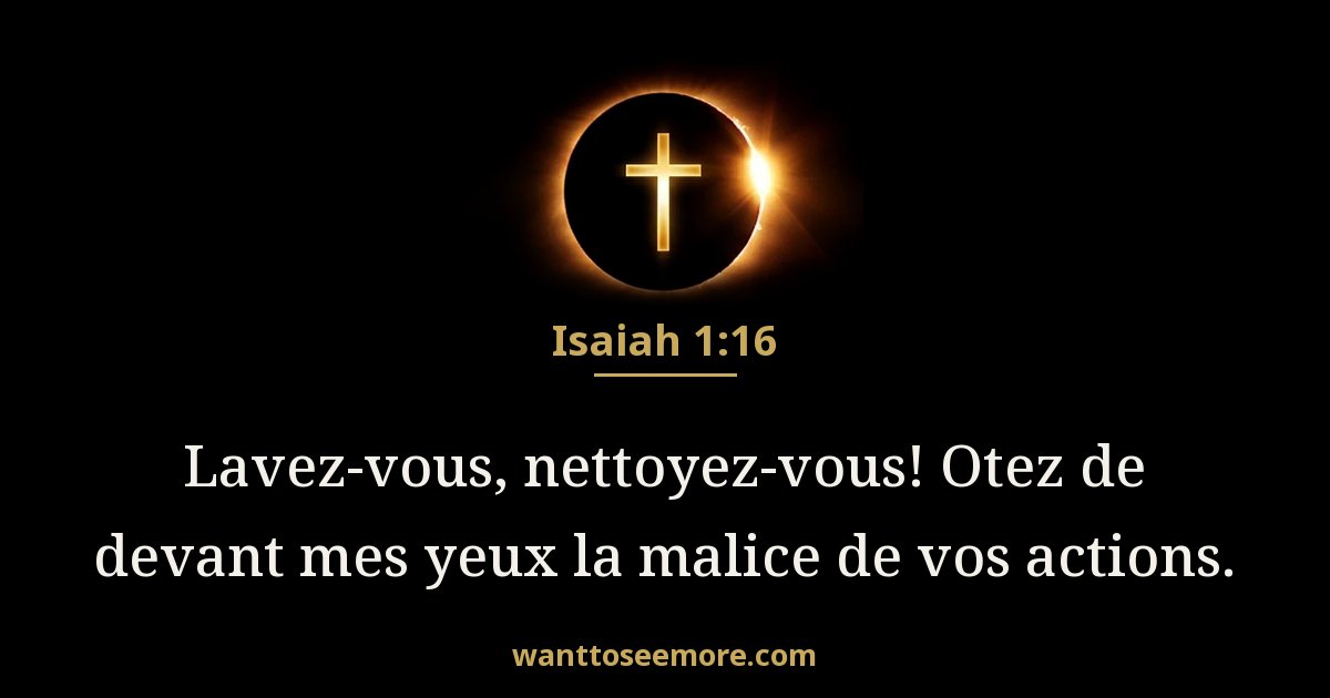 Isaiah 1:16