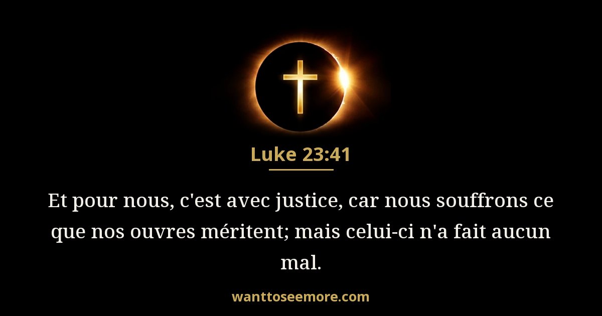 Luc 23:41