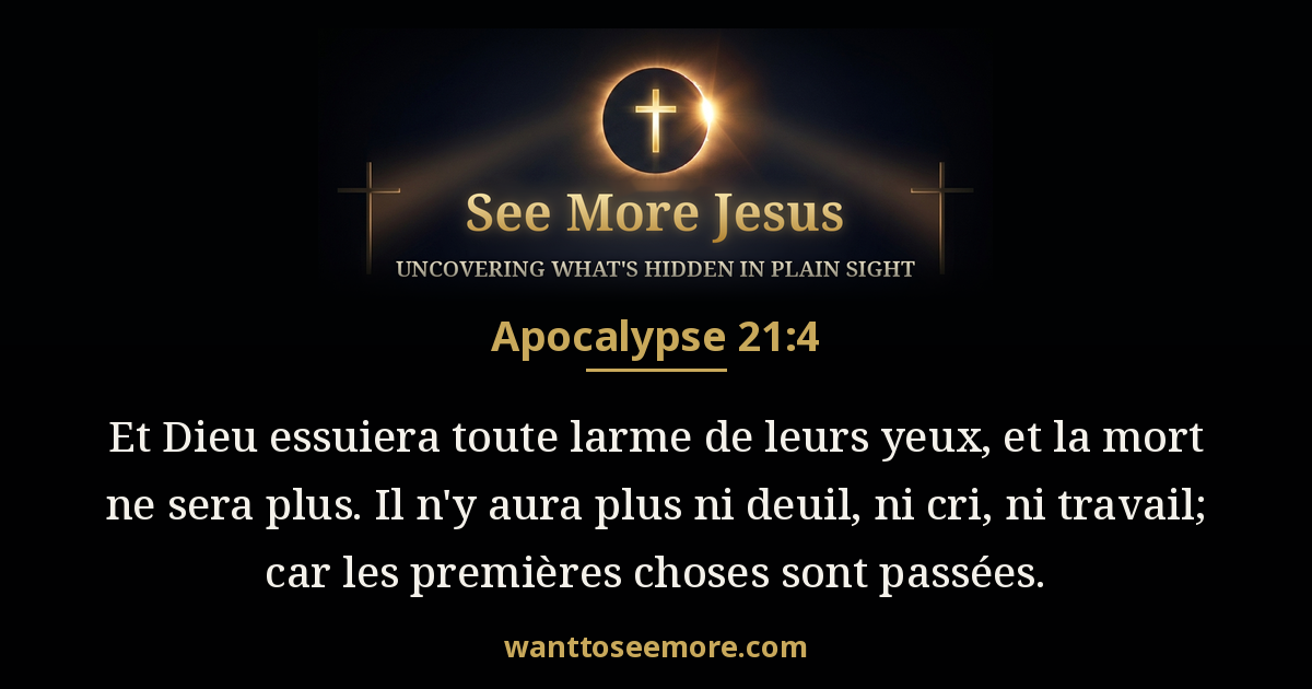Apocalypse 21:4