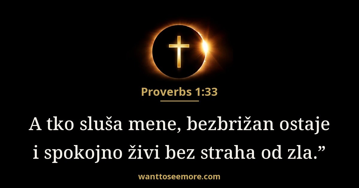 Proverbs 1:33