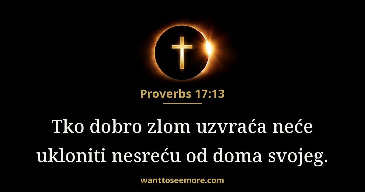 Proverbs 17:13