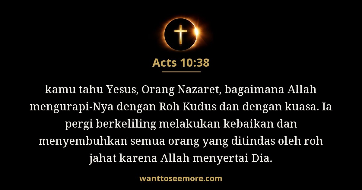 Acts 10:38