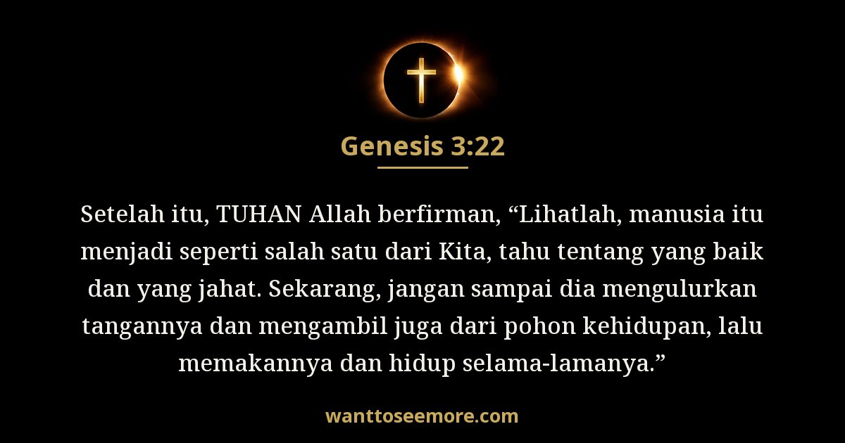 Genesis 3:22