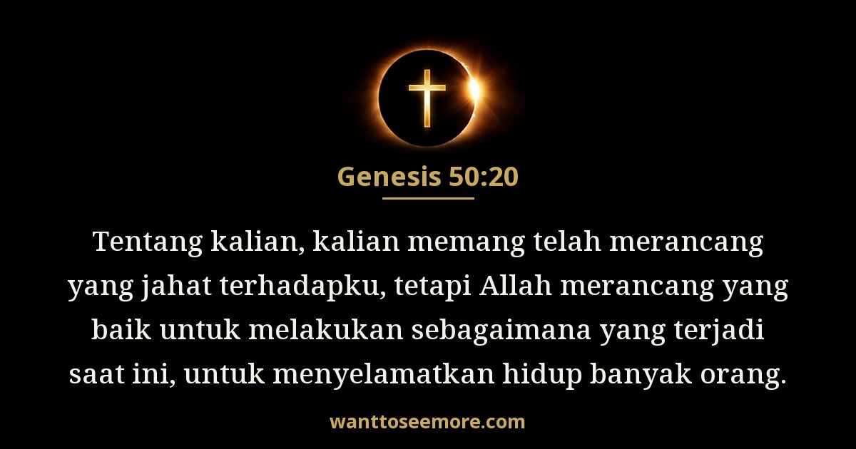 Kejadian 50:20