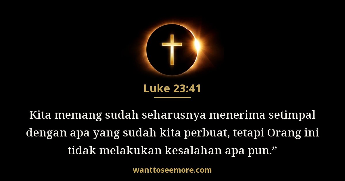 Lukas 23:41