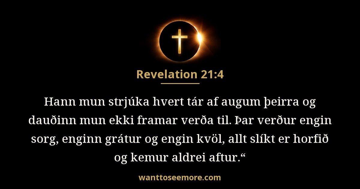 Revelation 21:4