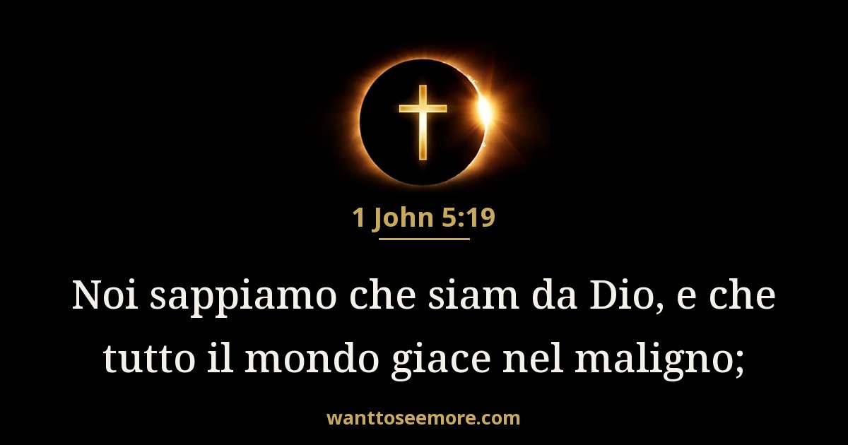 1 Giovanni 5:19