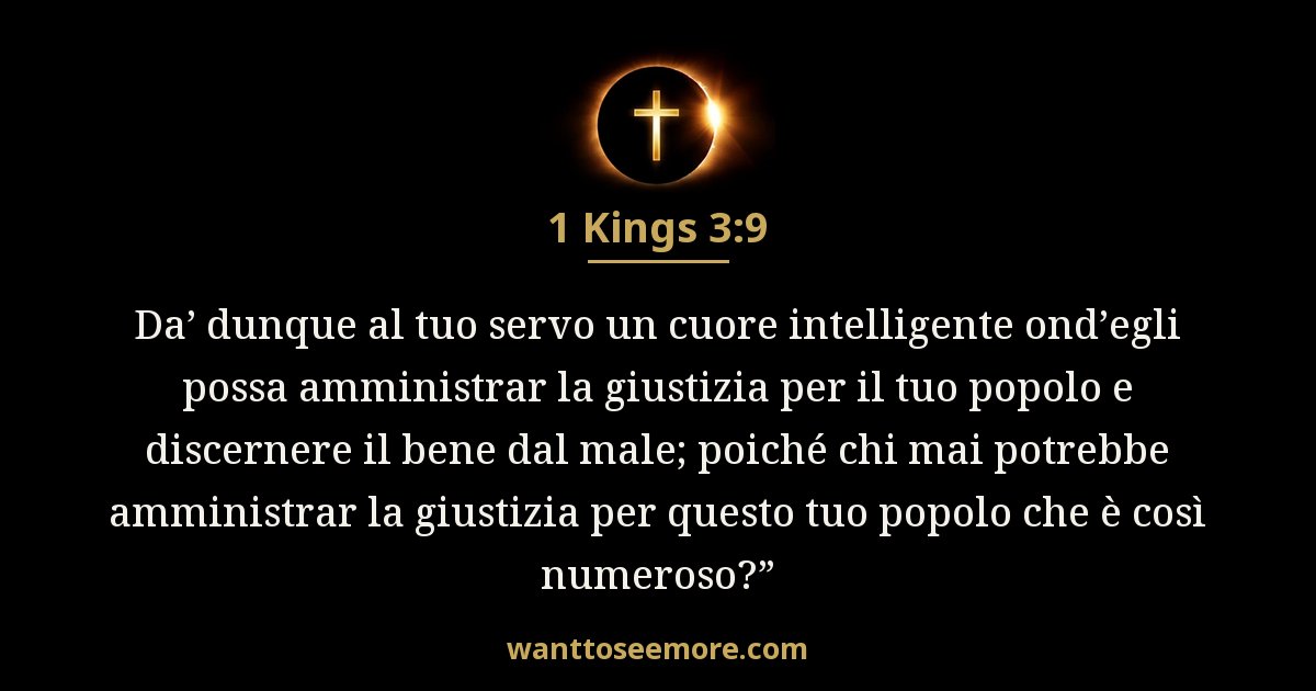 1 Kings 3:9