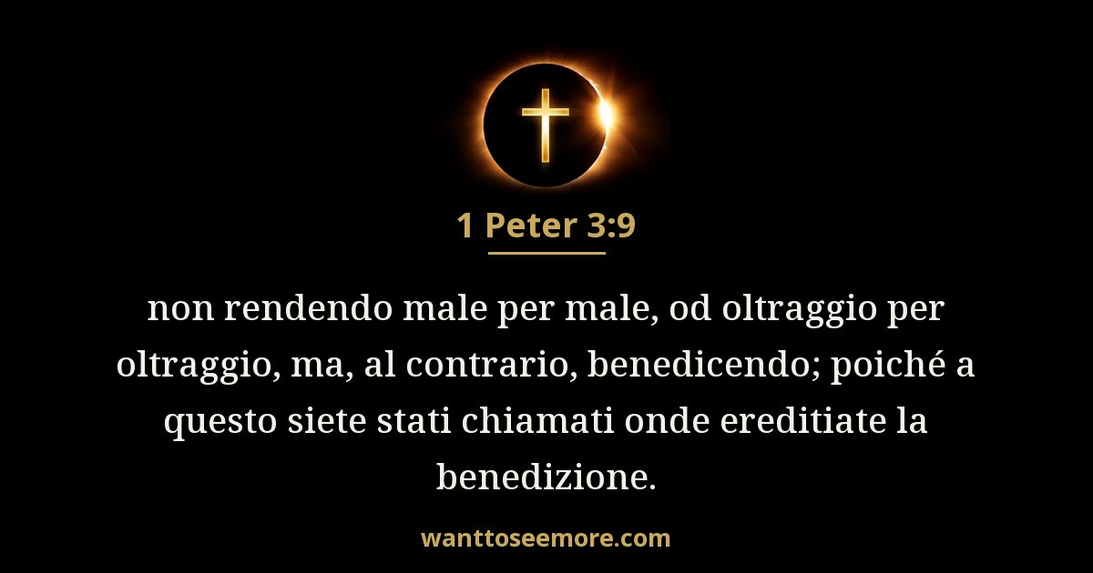 1 Peter 3:9