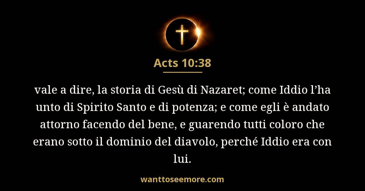Atti 10:38