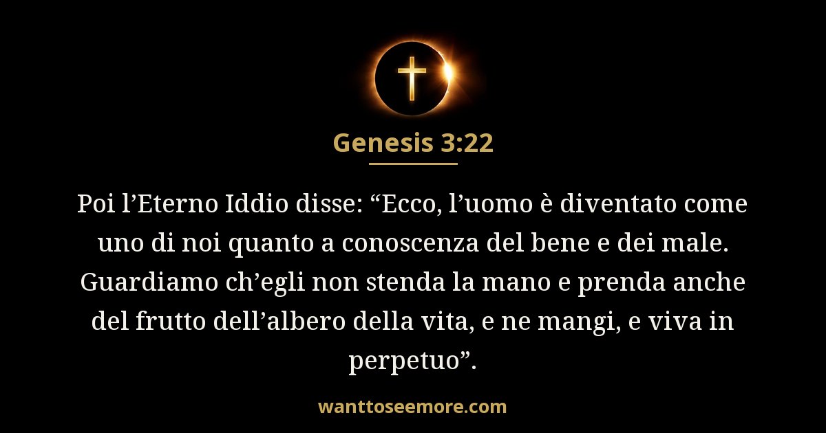 Genesi 3:22