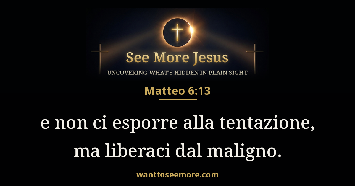 Matthew 6:13