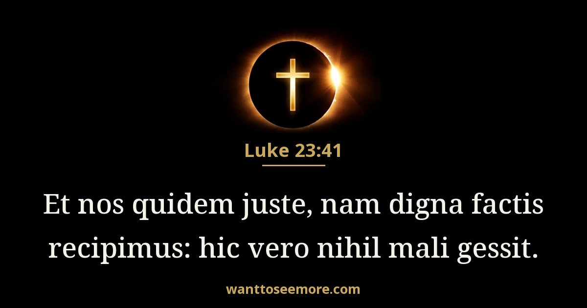 Luke 23:41
