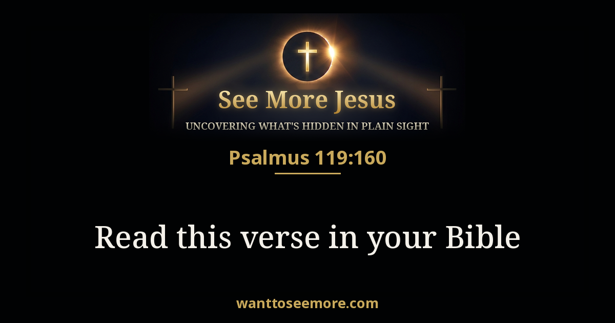 Psalmus 119:160