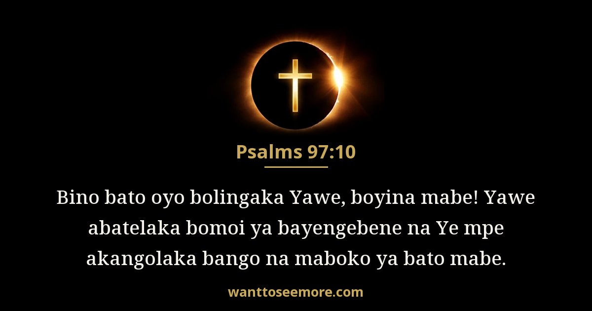 Psalms 97:10