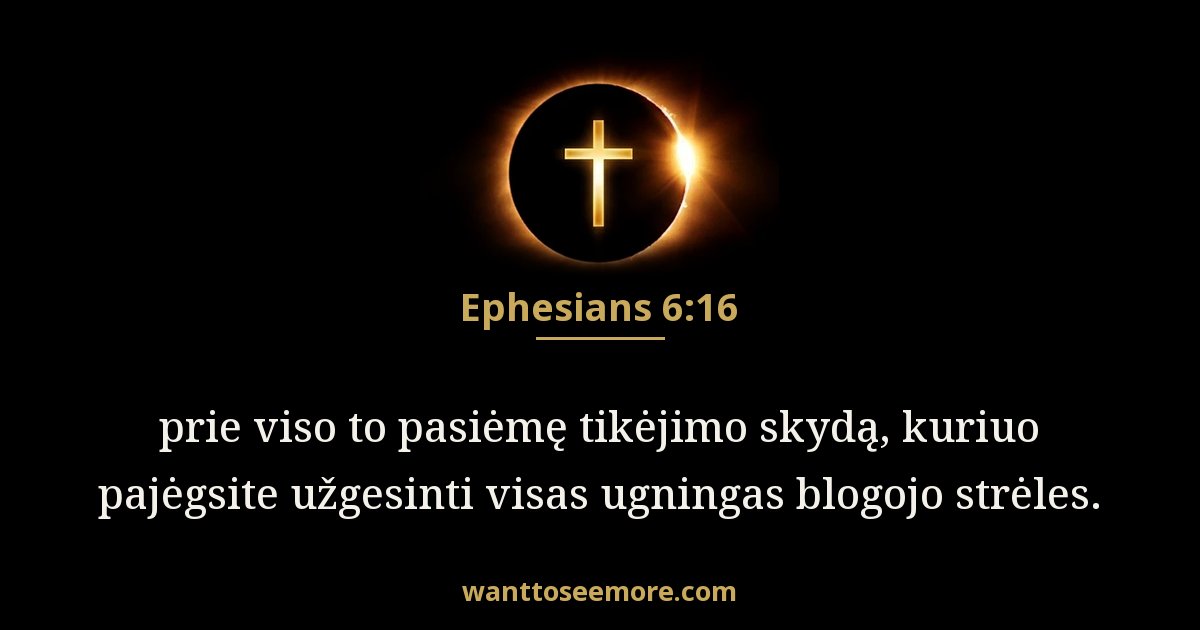 Ephesians 6:16