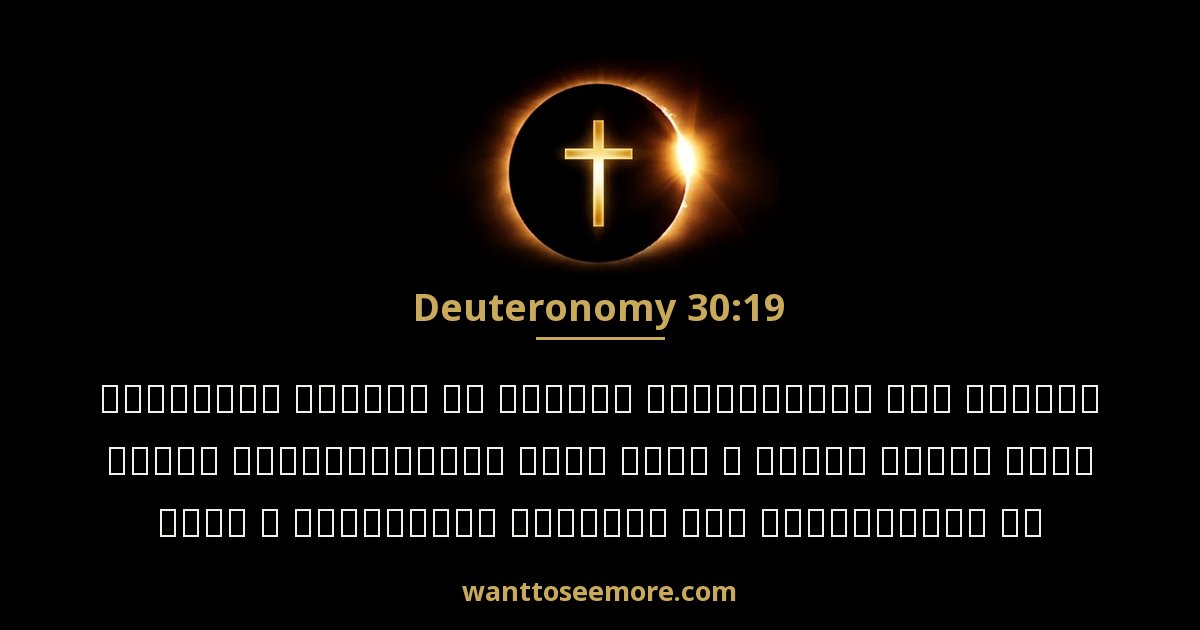 Deuteronomy 30:19
