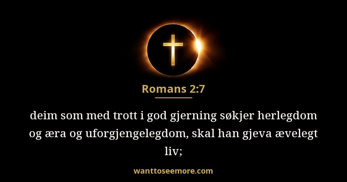Romans 2:7