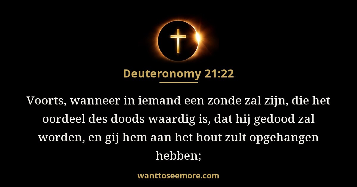 Deuteronomy 21:22
