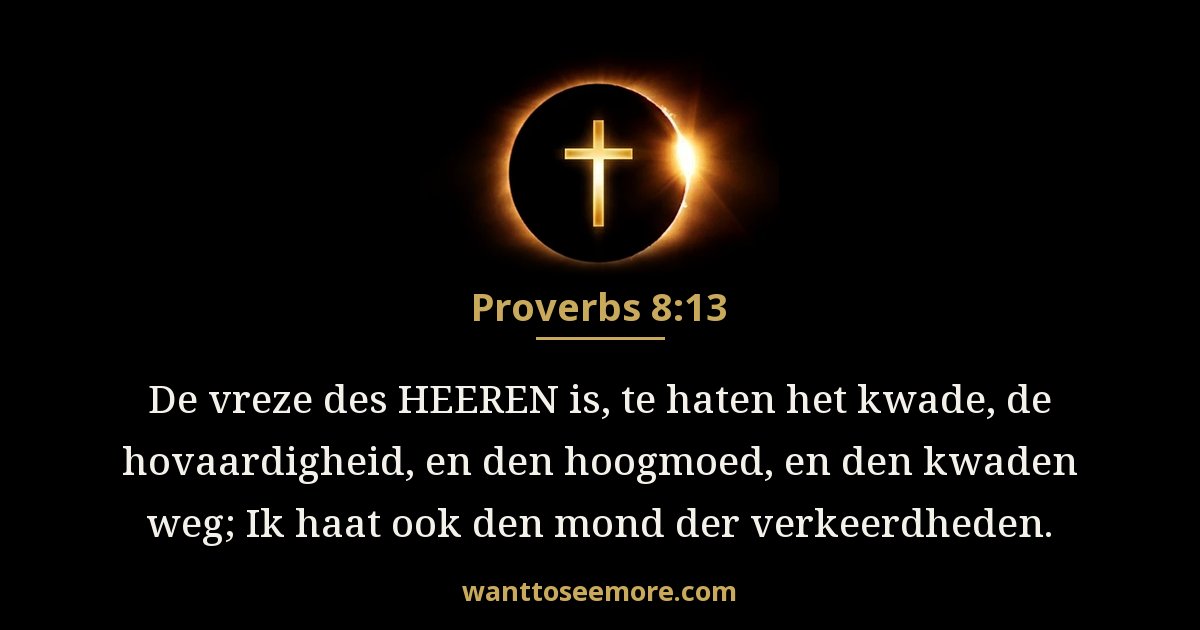 Proverbs 8:13