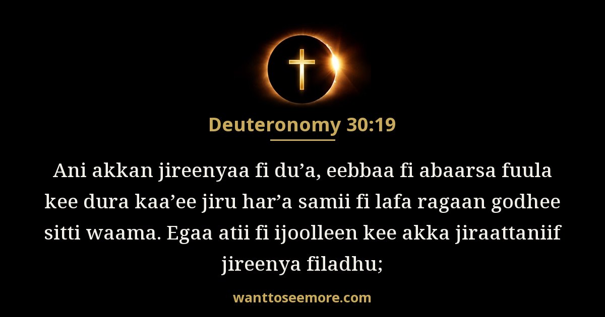 Deuteronomy 30:19