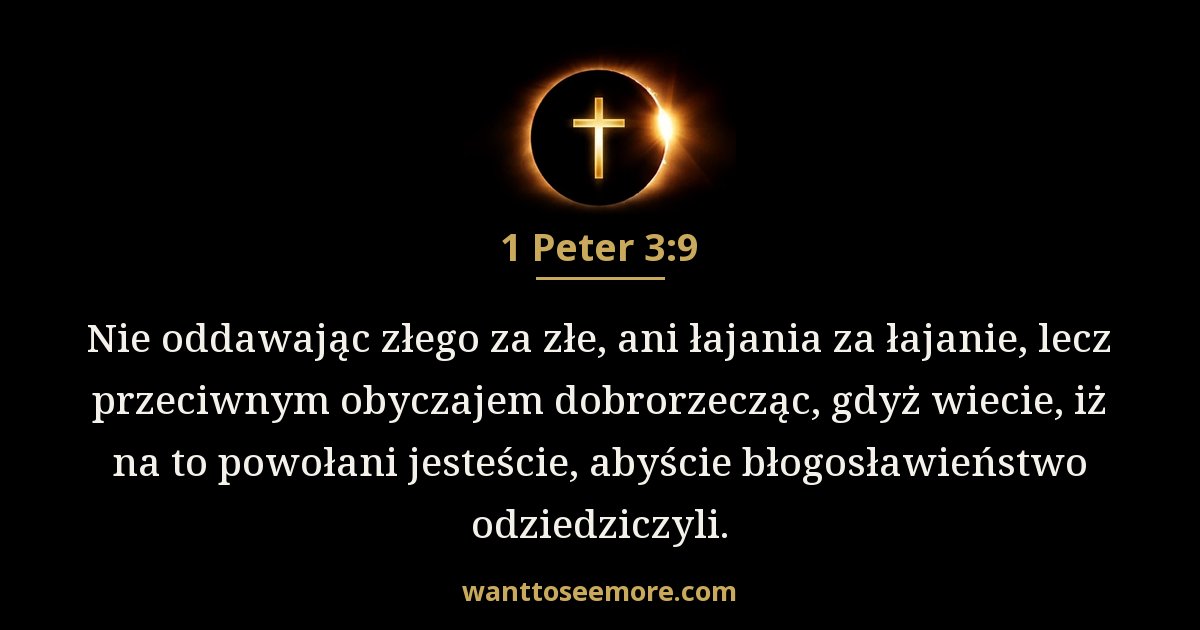 1 Piotra 3:9
