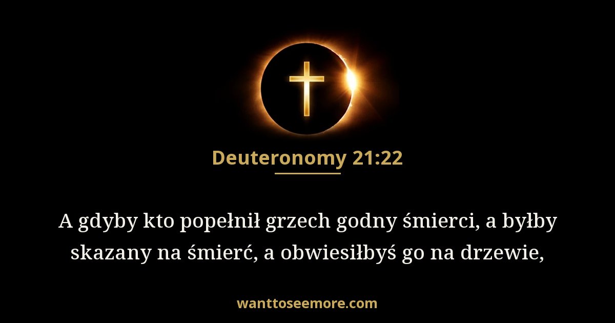 Deuteronomy 21:22