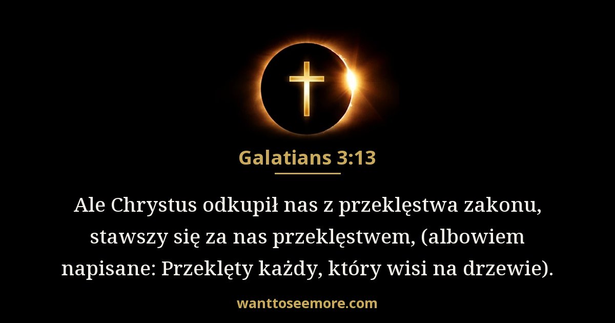 Galacjan 3:13