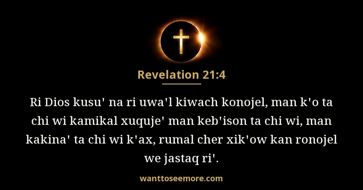 Revelation 21:4