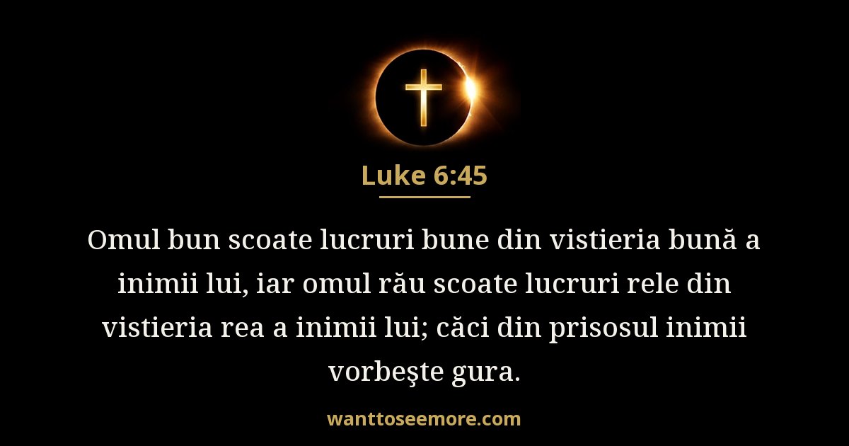 Luke 6:45