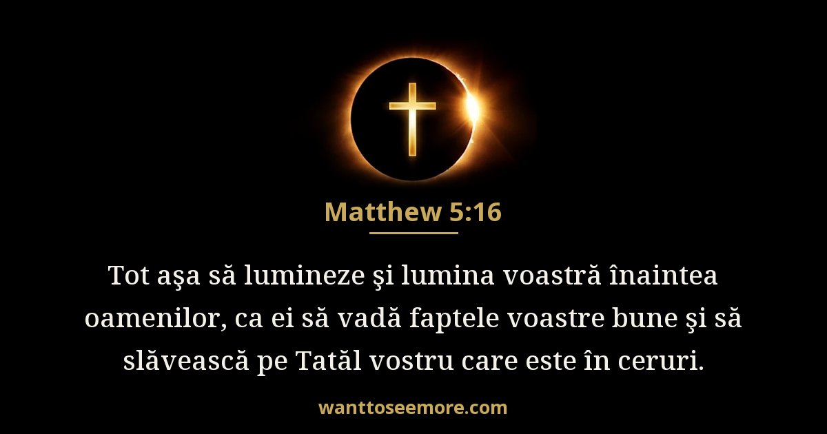 Matthew 5:16