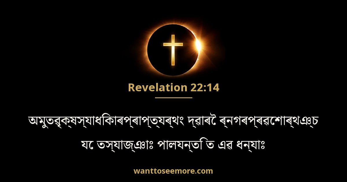 Revelation 22:14