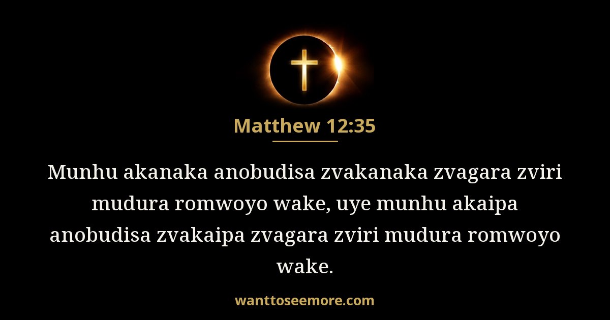 Matthew 12:35