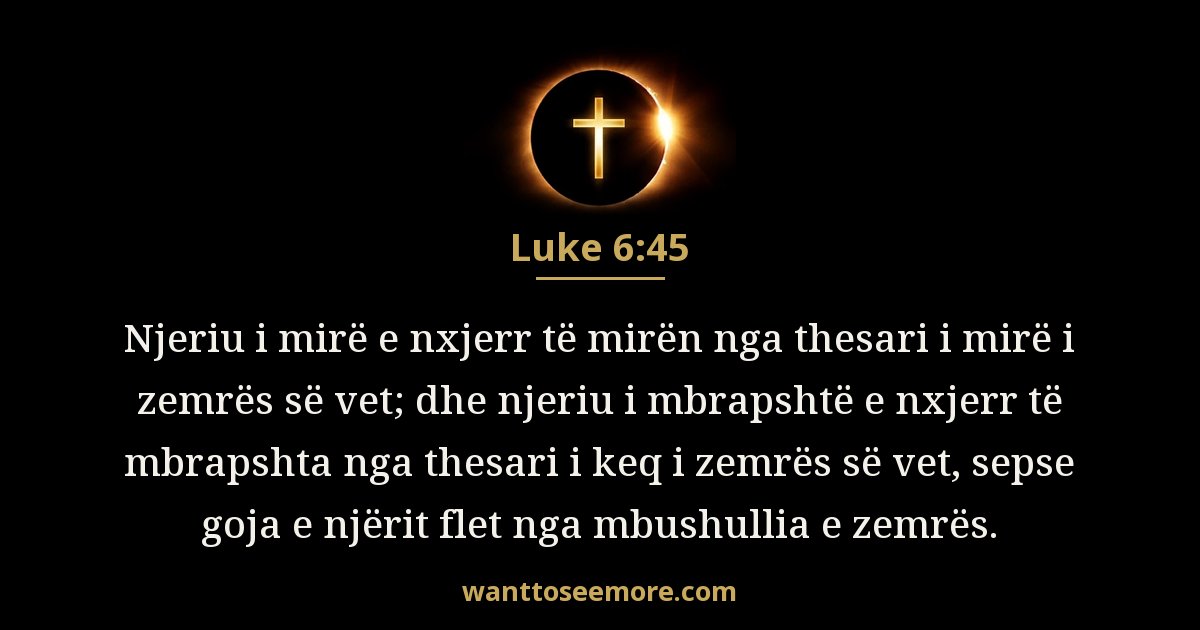 Luka 6:45