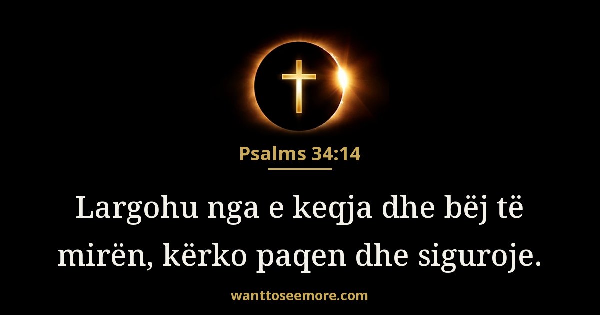 Psalmet 34:14