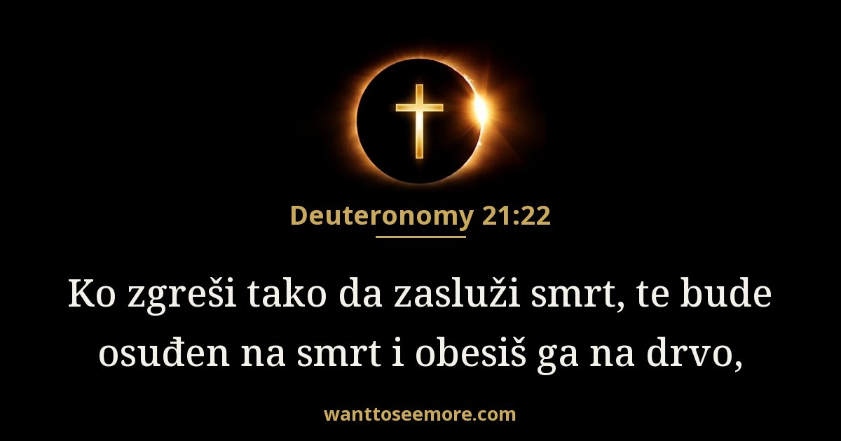 Deuteronomy 21:22