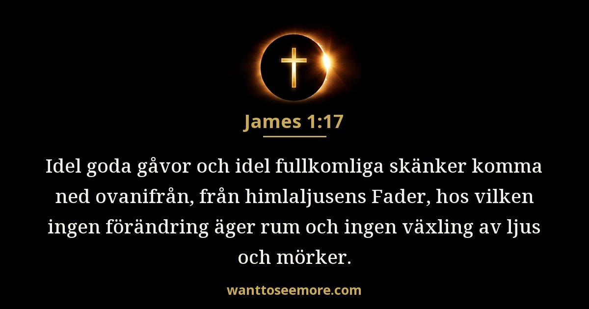 Jakobsbrevet 1:17