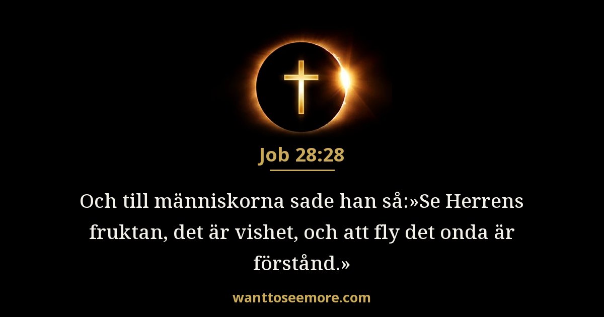 Job 28:28